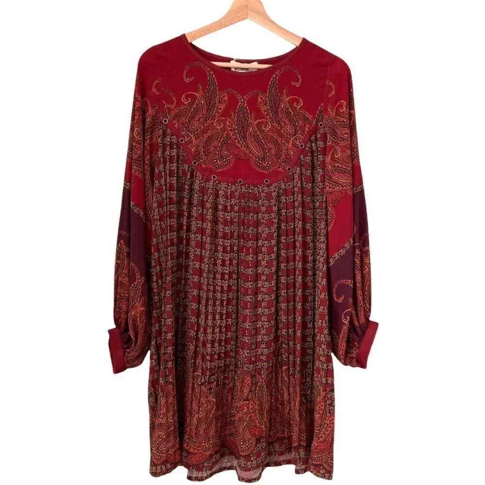 Anthropologie Pinnacle Shruti Sancheti Michaela Tunic Dress in Size XS